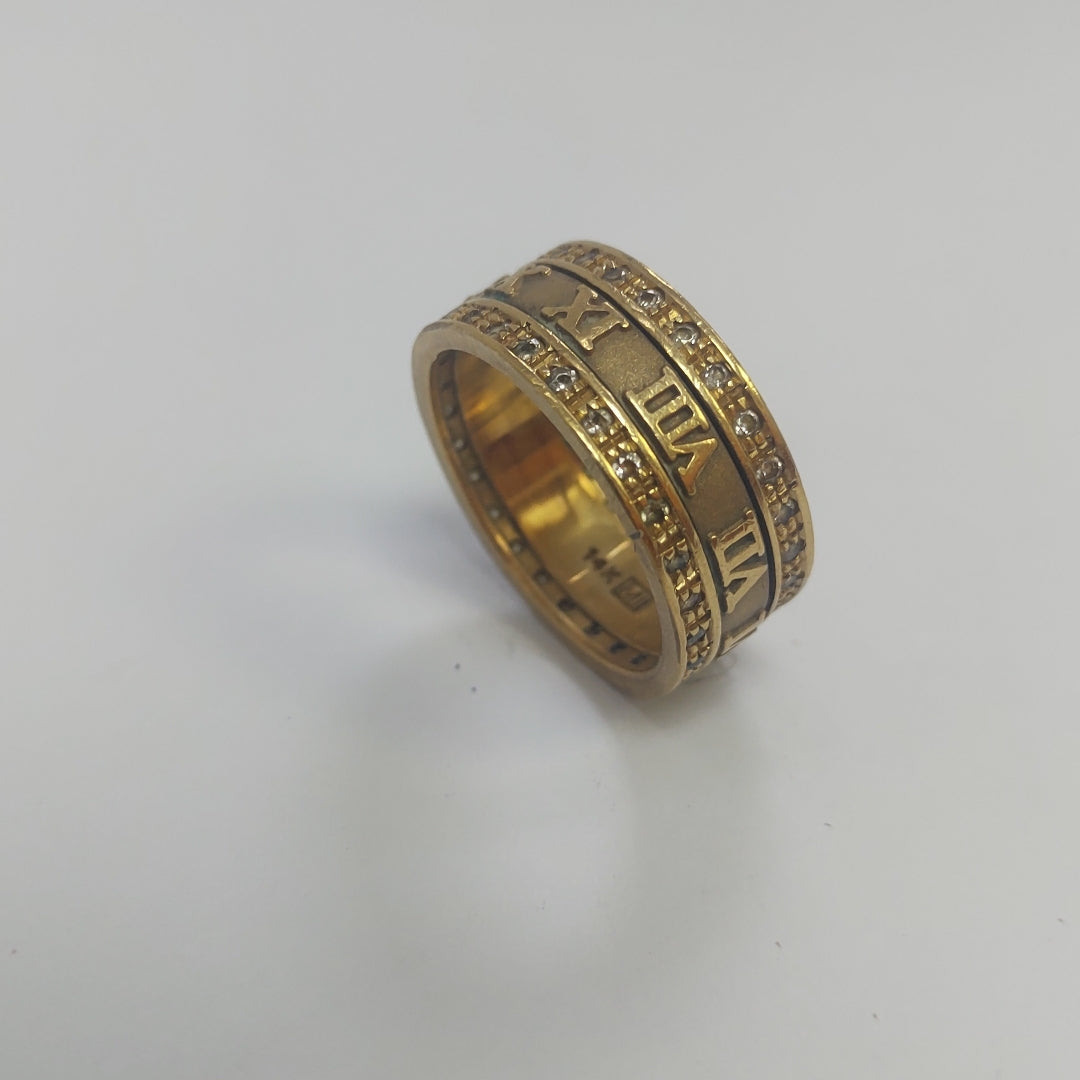 ARGOLLA ORO 14 K 8.3 GRMS (SEMINUEVO)