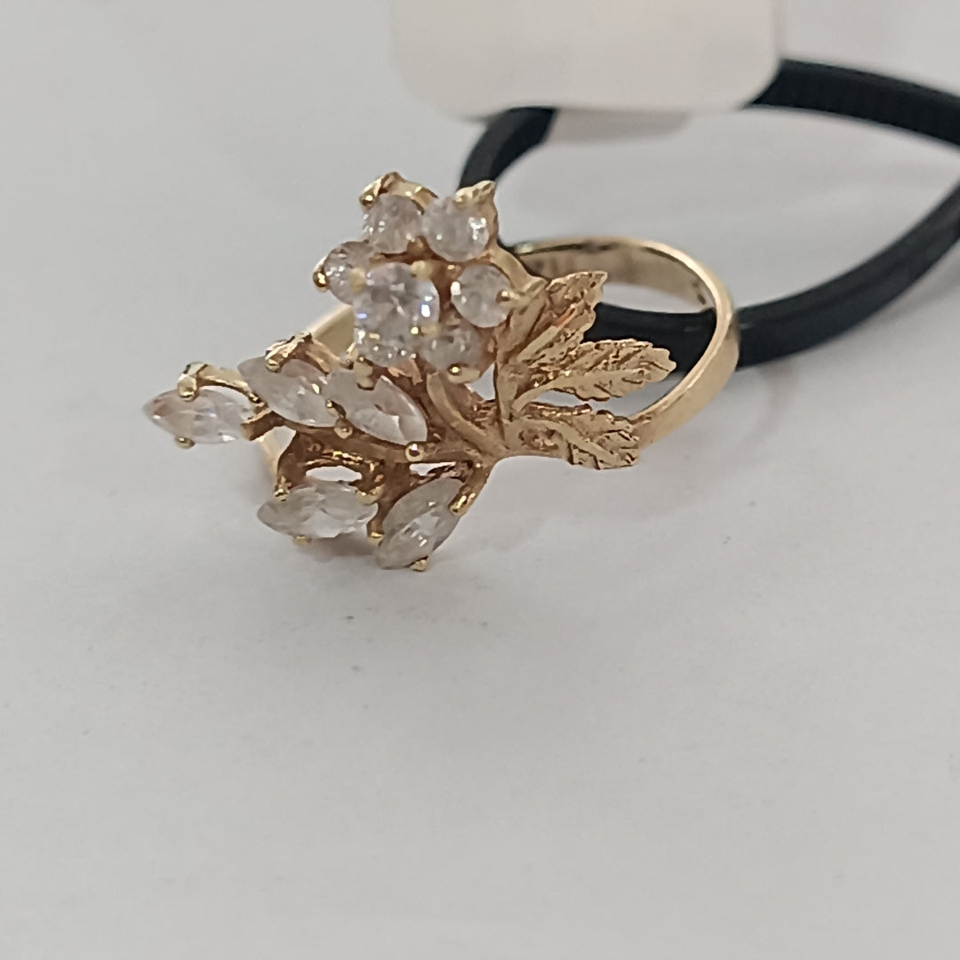 ANILLO ORO 14 K 2.1 GRMS (SEMINUEVO)