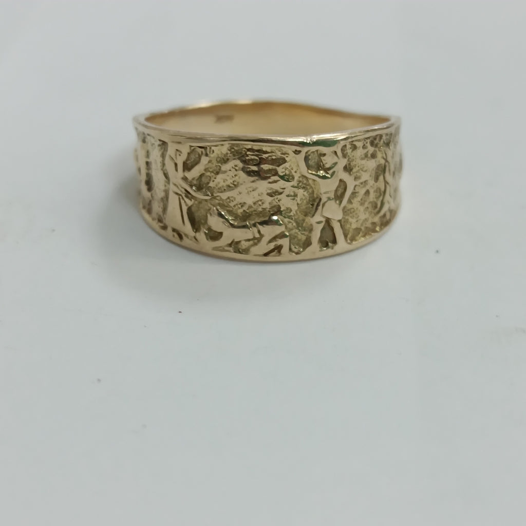 ANILLO ORO 14 K 6 GRMS (SEMINUEVO)