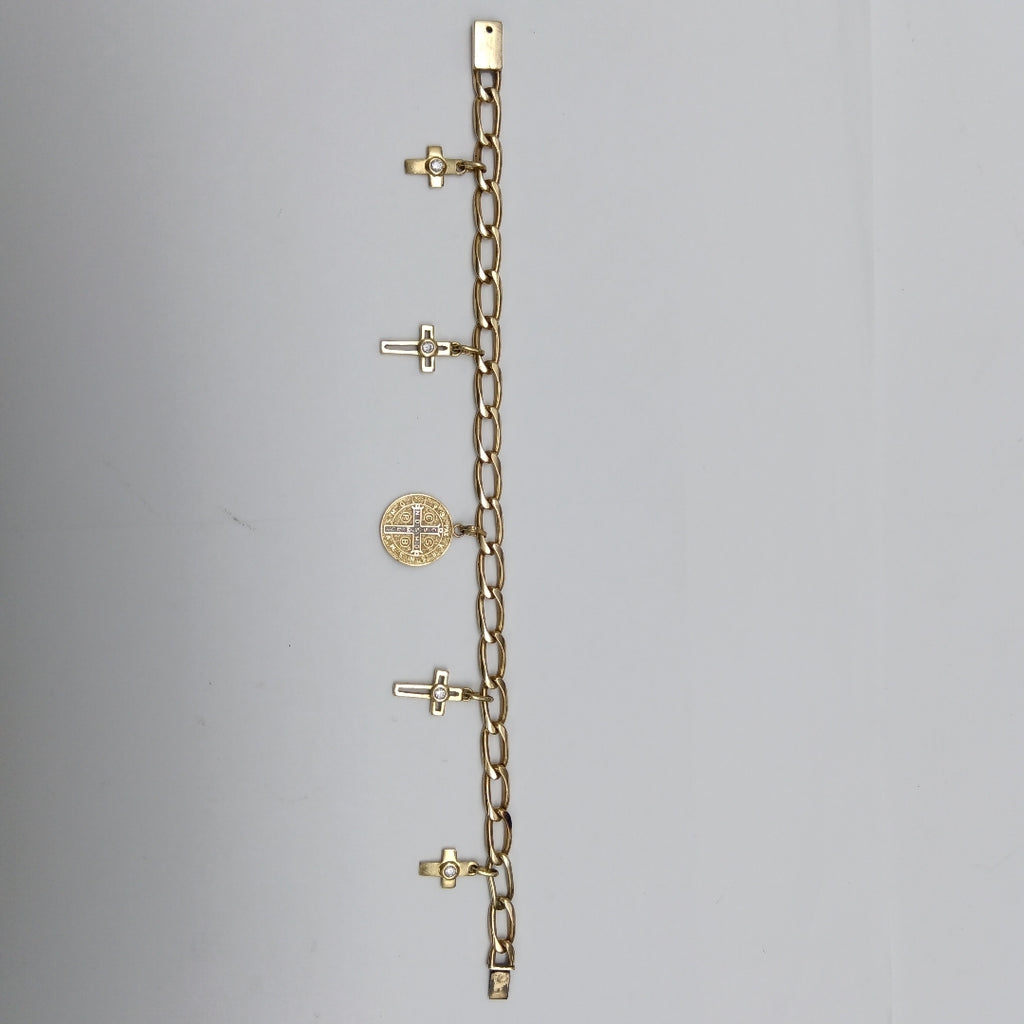 DIJE, PULSERA ORO 14 K 16.2 GRMS (SEMINUEVO)