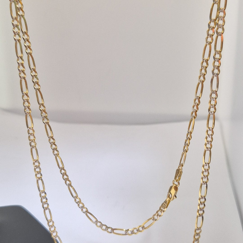 CADENA TEJIDO 3X1 9.1G 60 CM 14K (NUEVO)