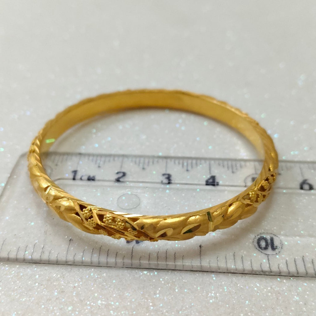 PULSERA RIGIDA ORO 18 K 9.8 GRMS (SEMINUEVO)