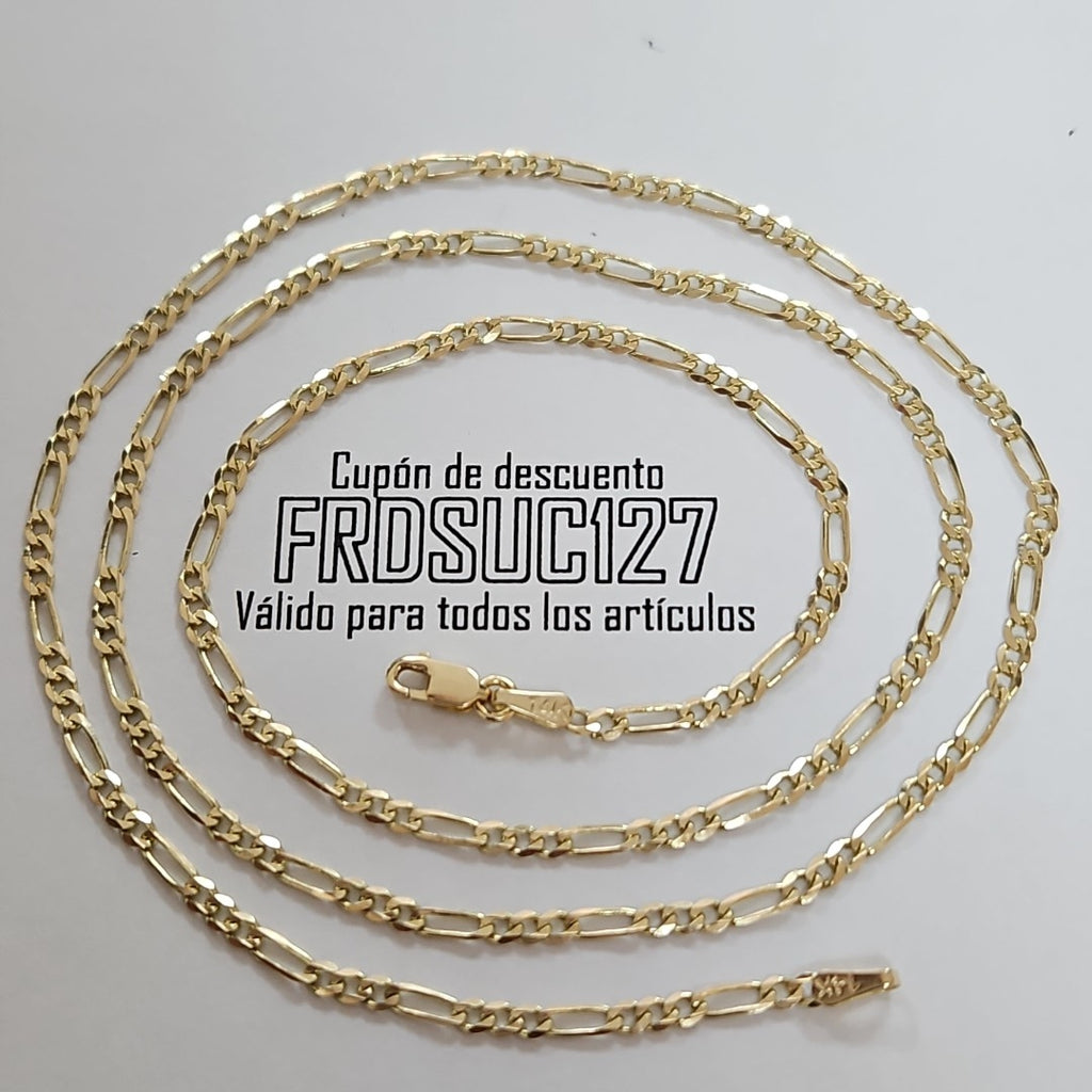 CADENA 3X1 5.7G 60 CM 14K (NUEVO)