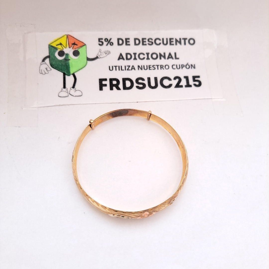 BRAZALETE ORO 14 K 7,50 GRMS (SEMINUEVO)