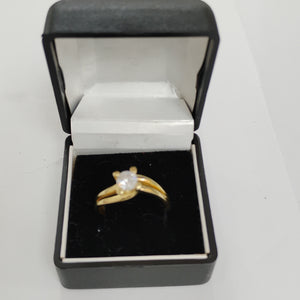 SOLITARIO ORO 14 K 3,70 GRMS (SEMINUEVO)