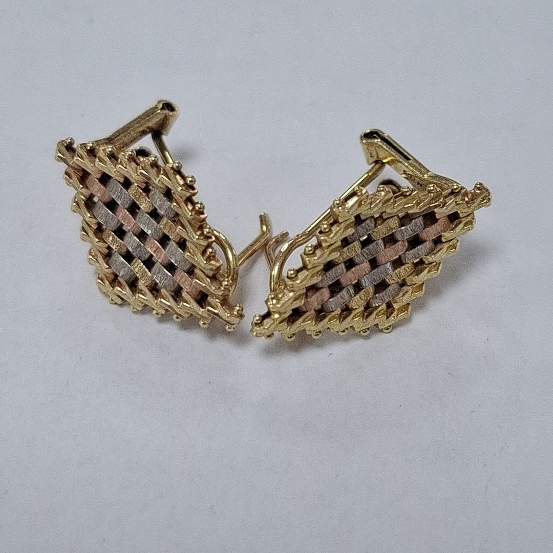 ARETES PAR ORO 14 K 5,10 GRMS (SEMINUEVO)