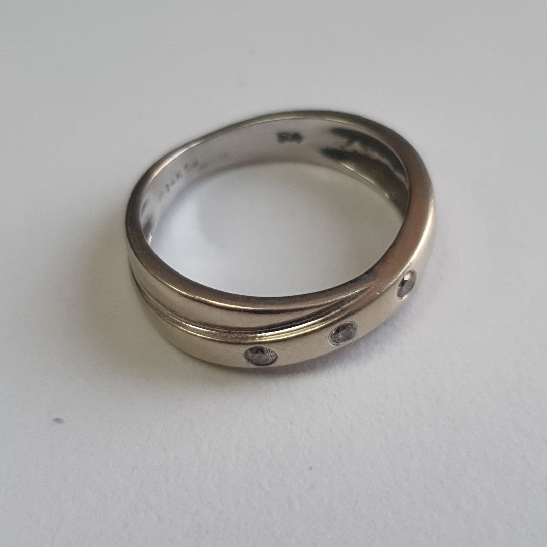 ANILLITO ORO BLANCO 14 K 2.5 GRMS (SEMINUEVO)