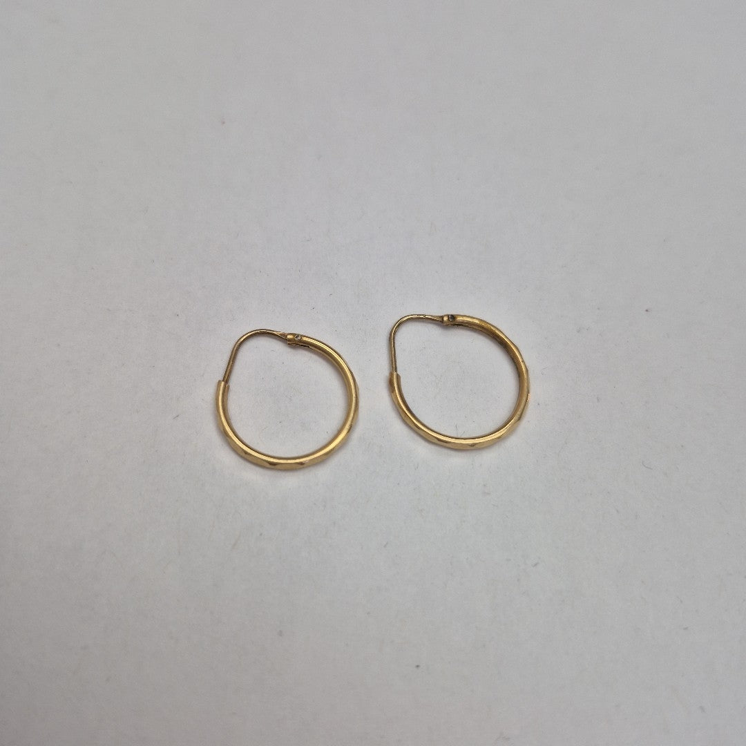 ARRACADAS PAR ORO 14 K 1,20 GRMS (SEMINUEVO)