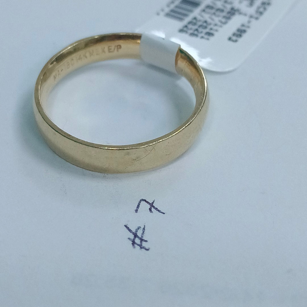 ARGOLLA ORO 14 K 2.2 GRMS (SEMINUEVO)