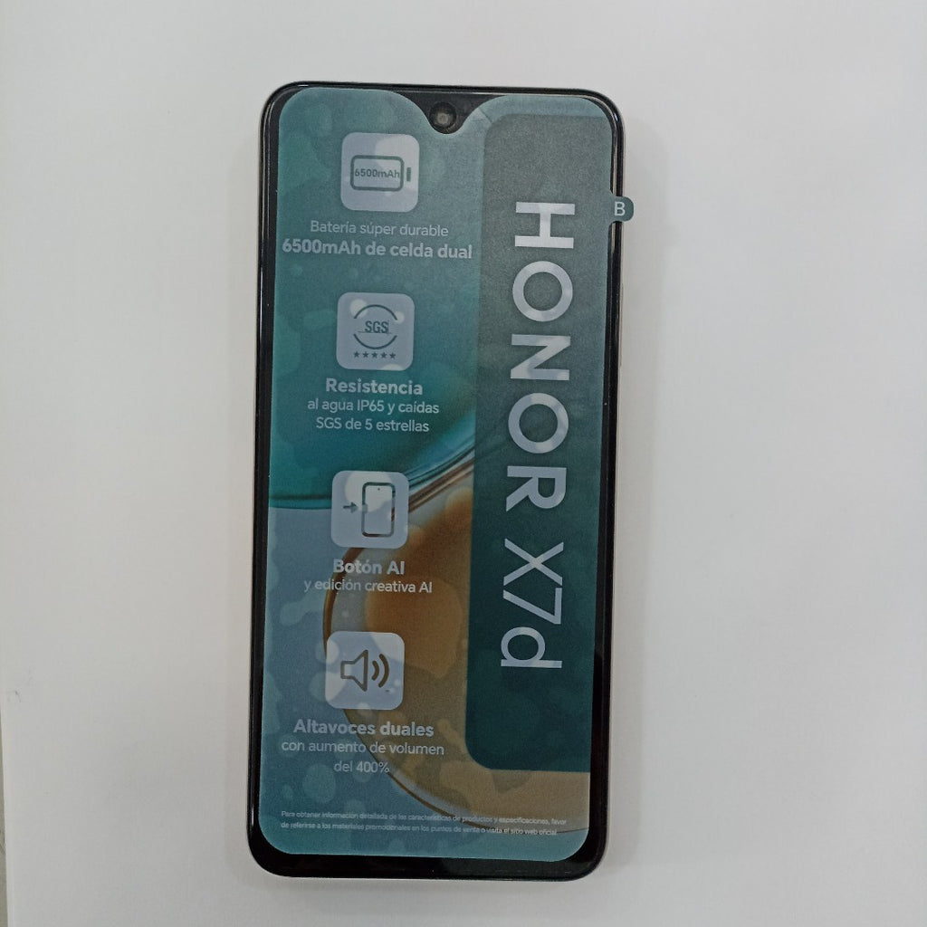 CELULAR HONOR X7D LGN-LX3 (2025) 256 GB 8 GB RAM (SEMINUEVO)