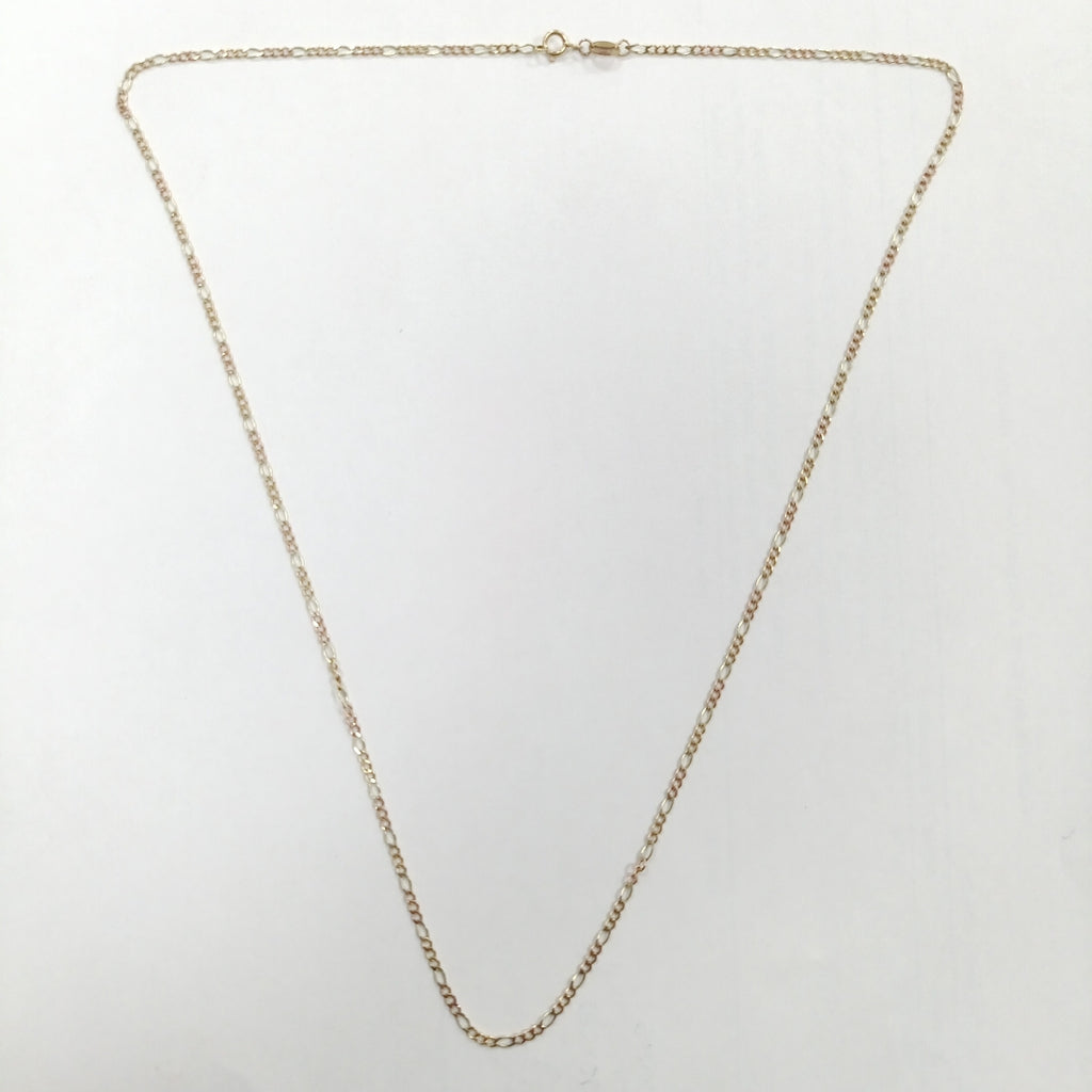 CADENA ORO COMBINADO 10 K 2,30 GRMS (SEMINUEVO)