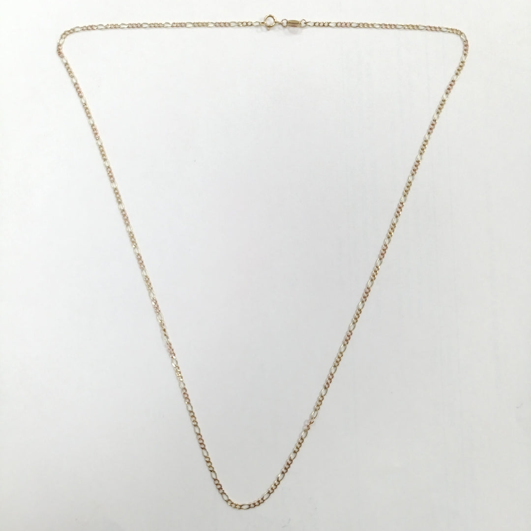 CADENA ORO COMBINADO 10 K 2,30 GRMS (SEMINUEVO)