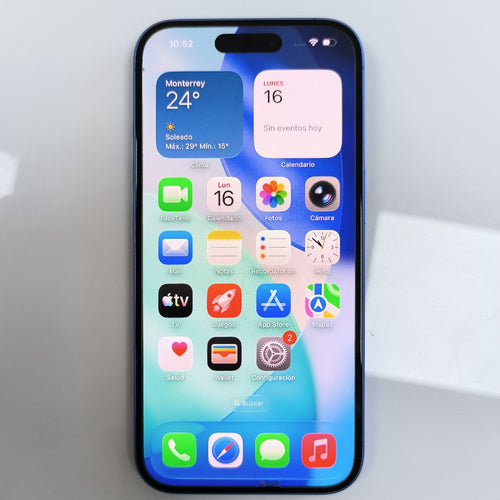 CELULAR APPLE IPHONE 16 A3286 (2024) 128 GB 8 GB RAM (SEMINUEVO)