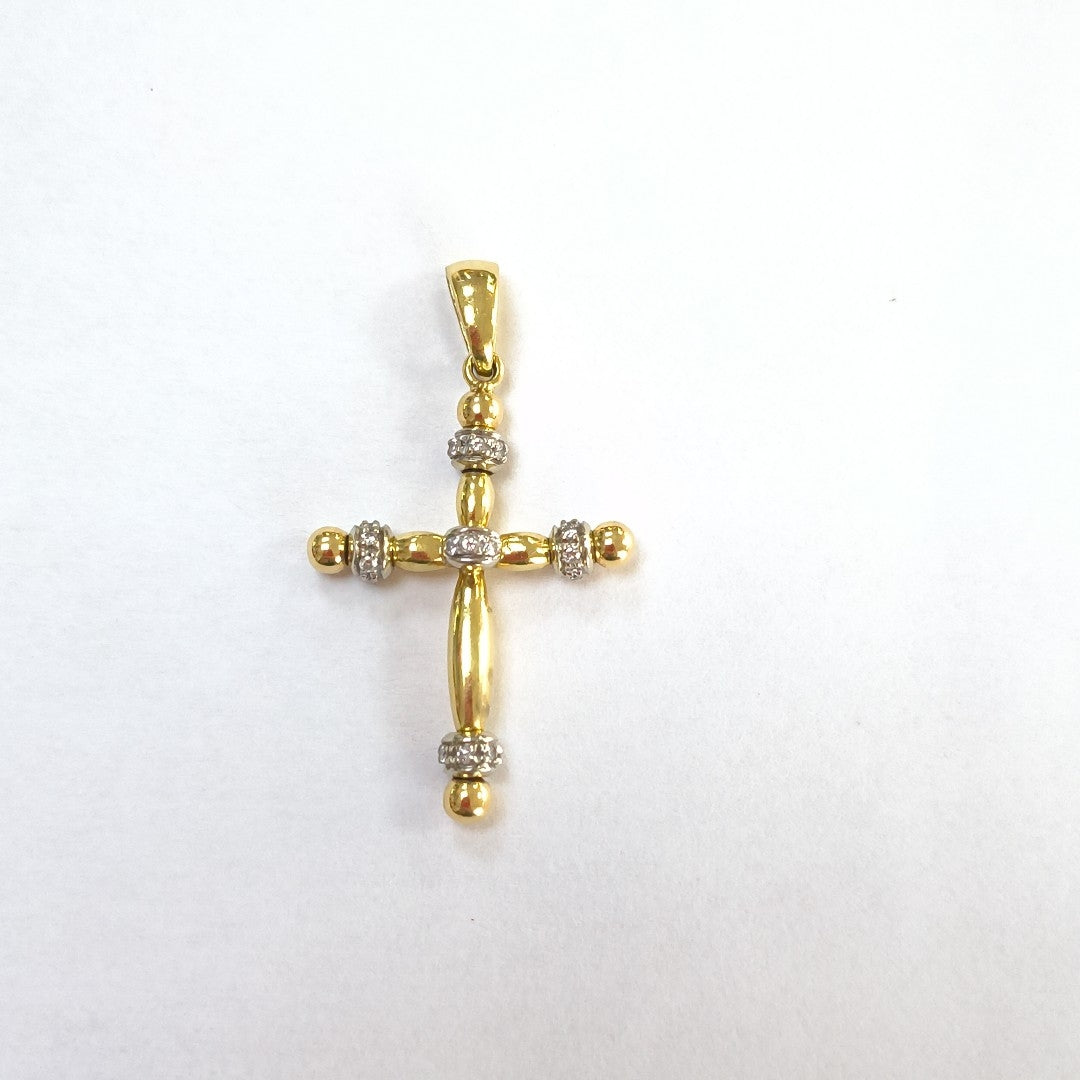 CRUZ, DIJE ORO 18 K 4.4 GRMS (SEMINUEVO)