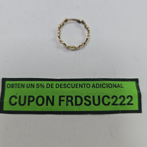 ANILLO ORO 10 K 1.1 GRMS (SEMINUEVO)