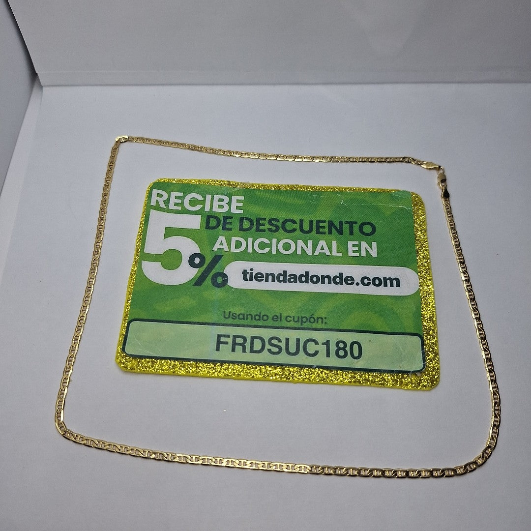 CADENAS GUCHI ORO 14K 11.3 (NUEVO)