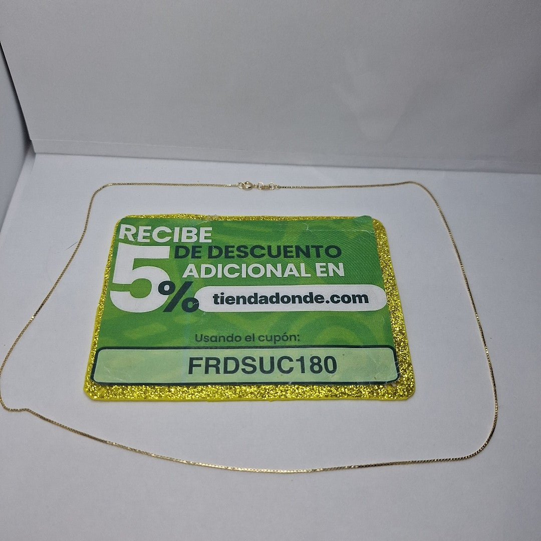 CADENA VENECIANA 2.3G 55 CM (NUEVO)