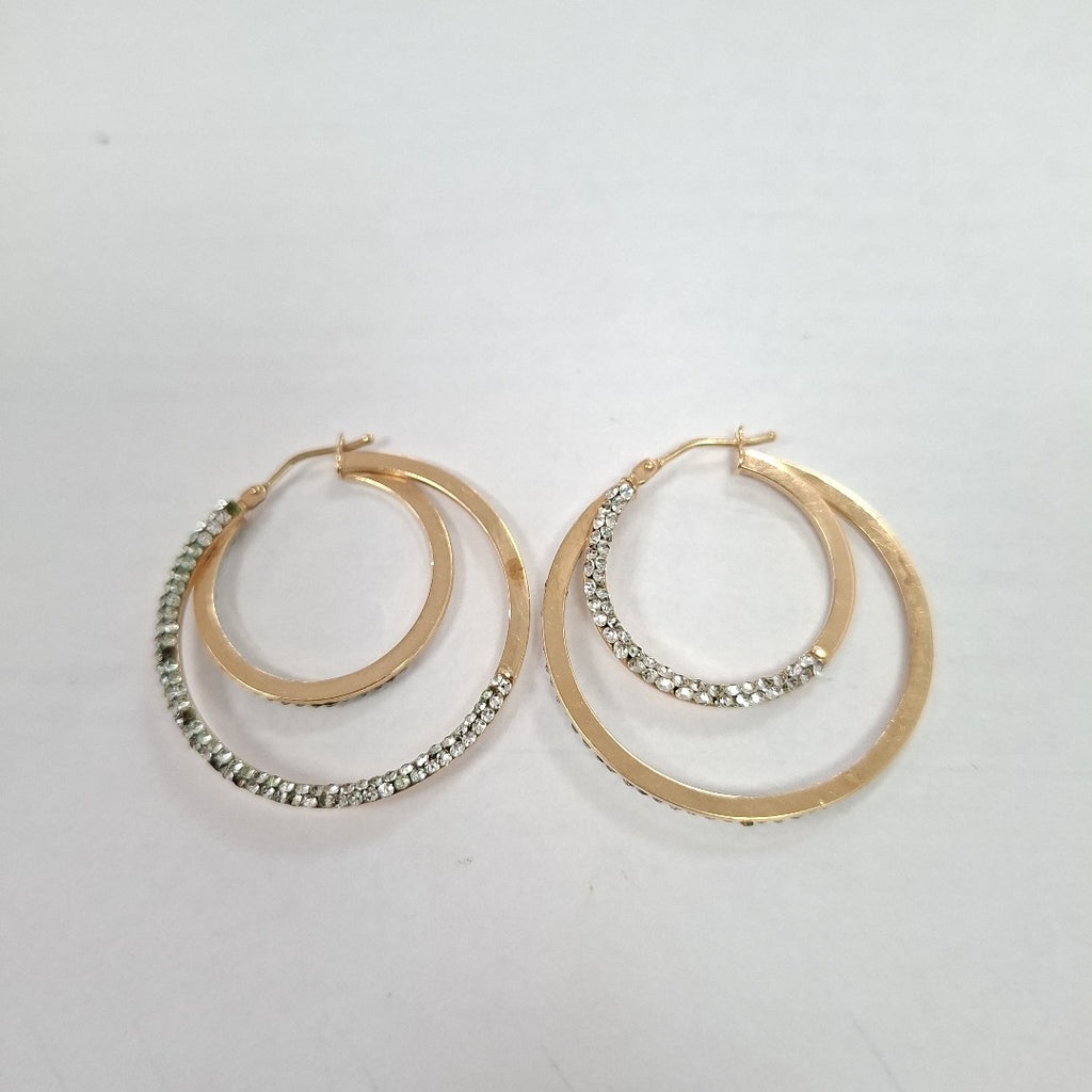 ARRACADAS PAR ORO 14 K 3.5 GRMS (SEMINUEVO)