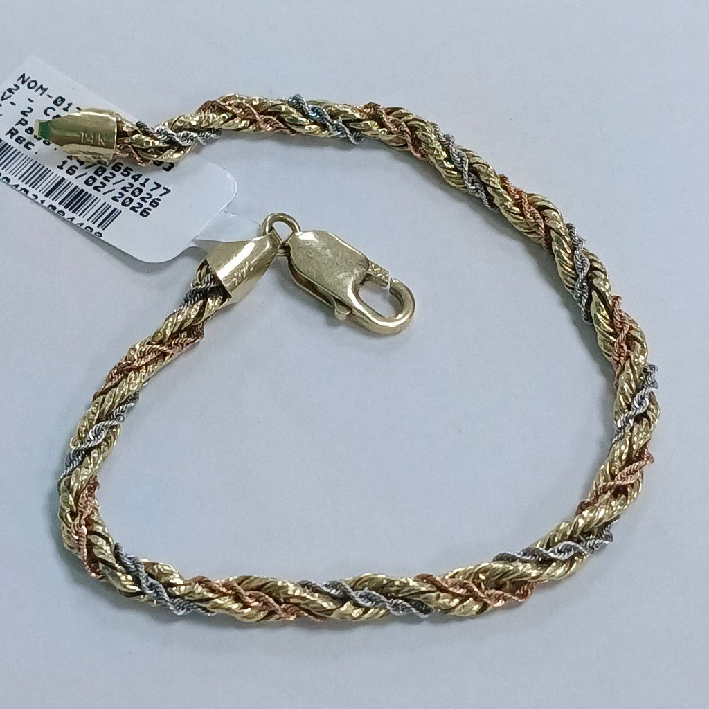 PULSERA ORO 14 K 5,40 GRMS (SEMINUEVO)