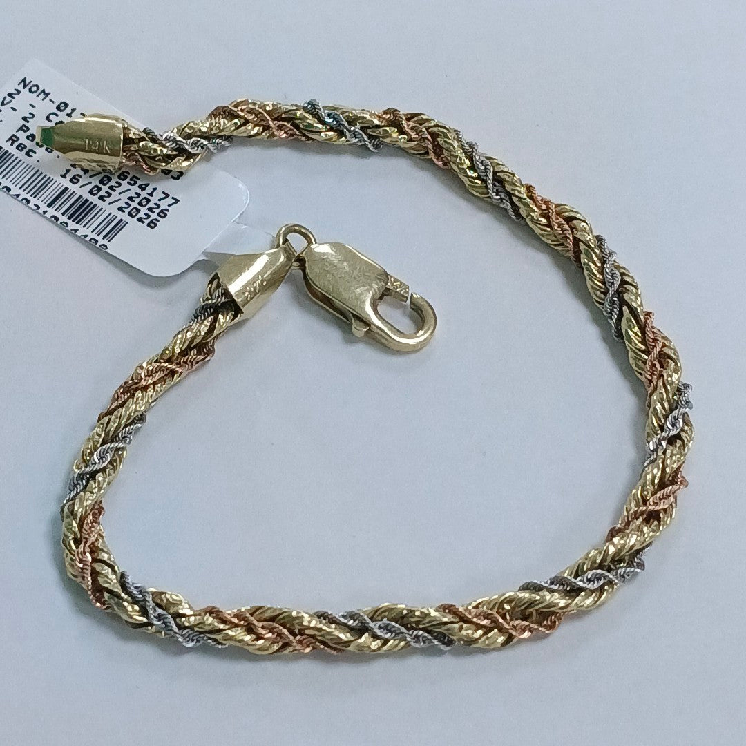 PULSERA ORO 14 K 5,40 GRMS (SEMINUEVO)