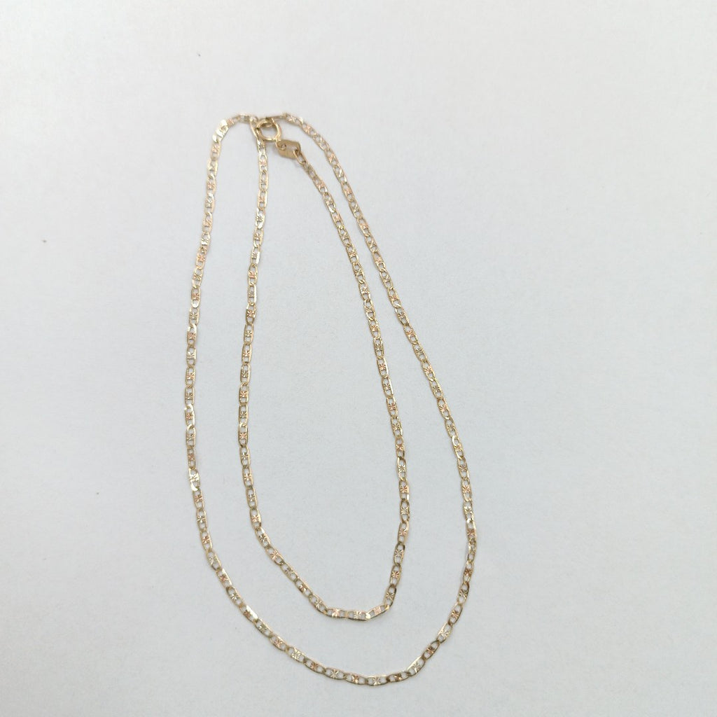 CADENA ORO,ORO COMBINADO 14 K 1,80 GRMS (SEMINUEVO)