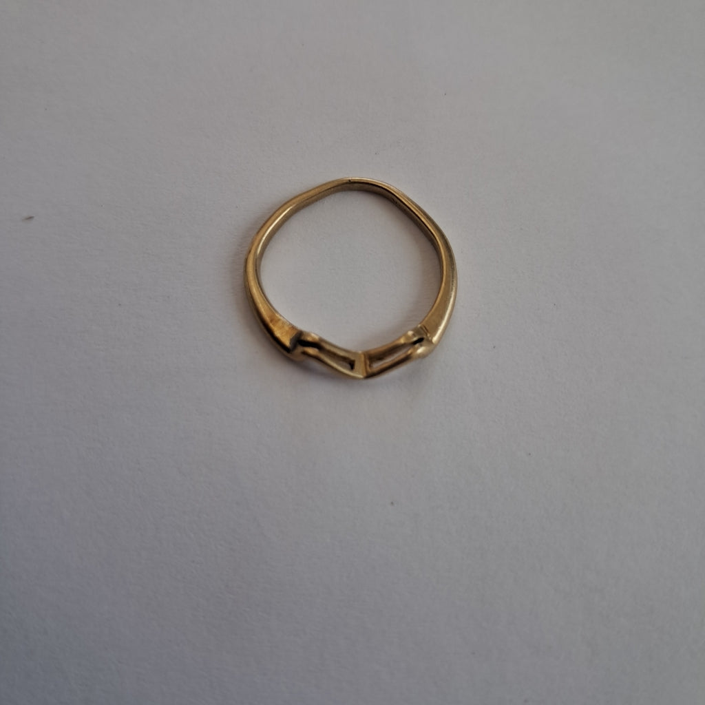 ANILLO ORO 10 K 1.6 GRMS (SEMINUEVO)