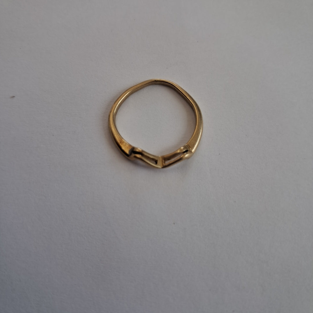 ANILLO ORO 10 K 1.6 GRMS (SEMINUEVO)