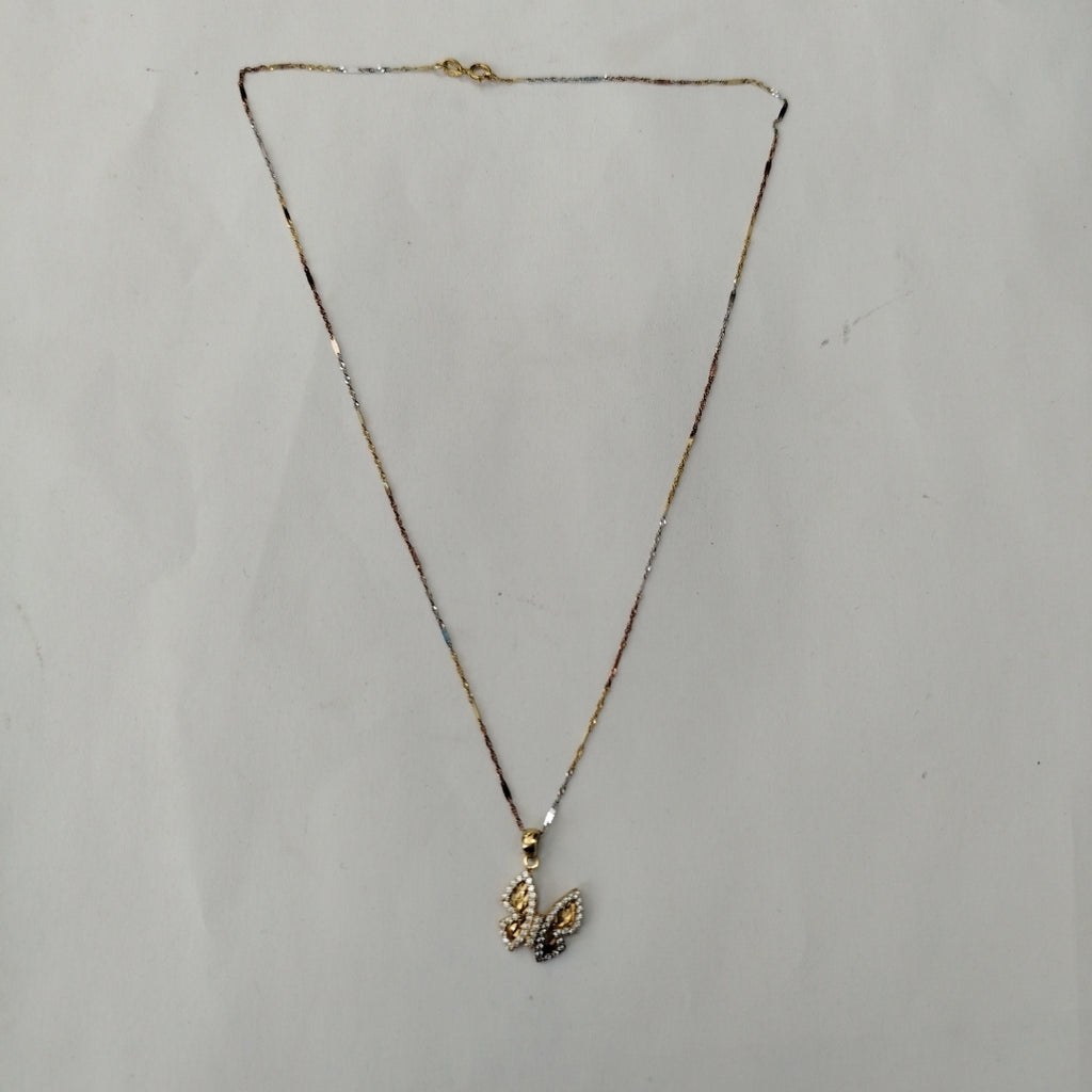 GARGANTILLA ORO, ORO COMBINADO 10 K 2 GRMS (SEMINUEVO)