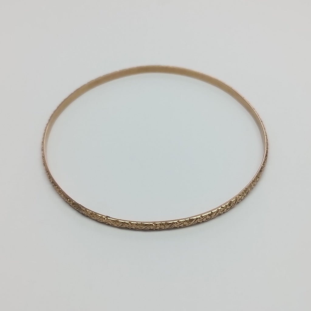 PULSERA RIGIDA ORO 10 K 5.6 GRMS (SEMINUEVO)