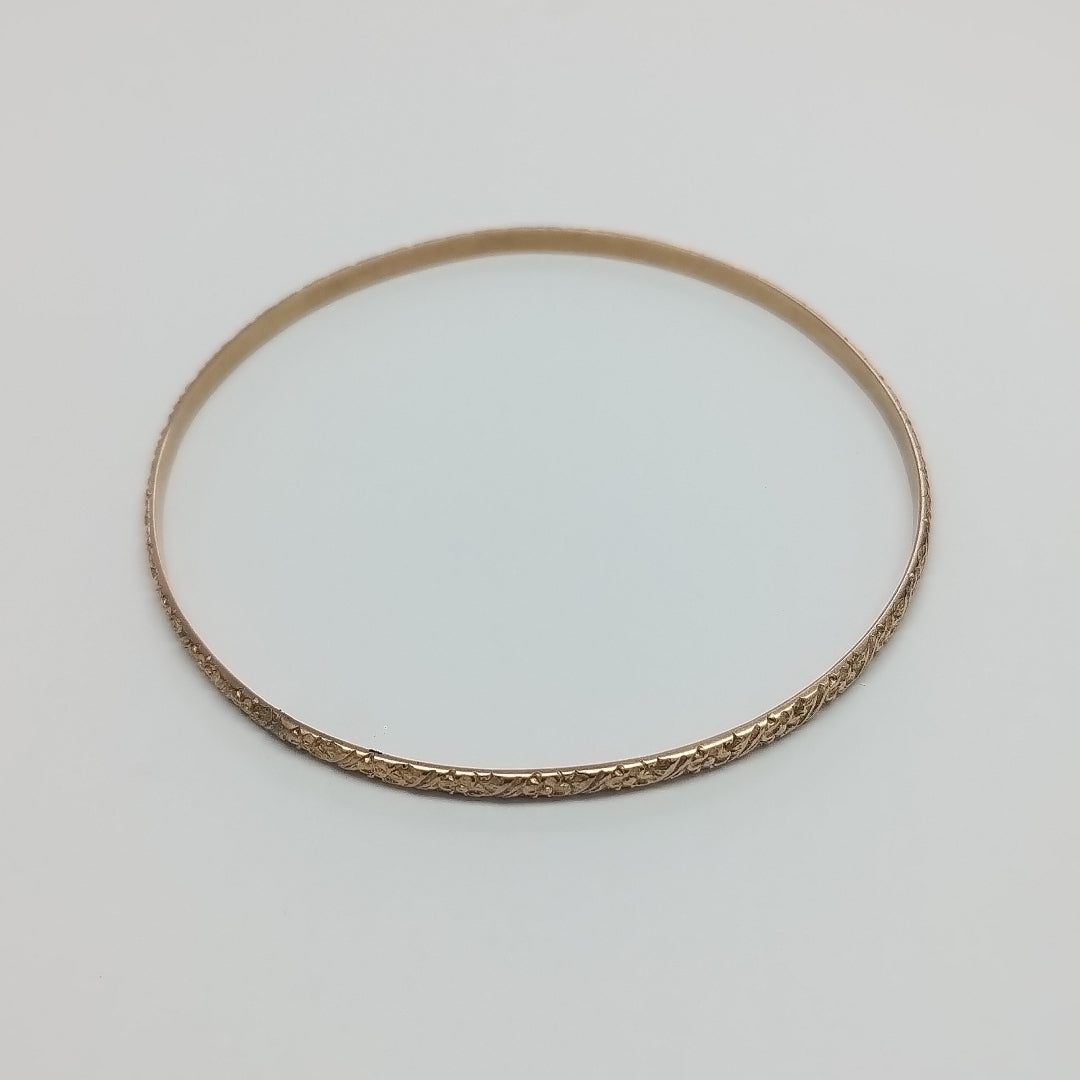 PULSERA RIGIDA ORO 10 K 5.6 GRMS (SEMINUEVO)