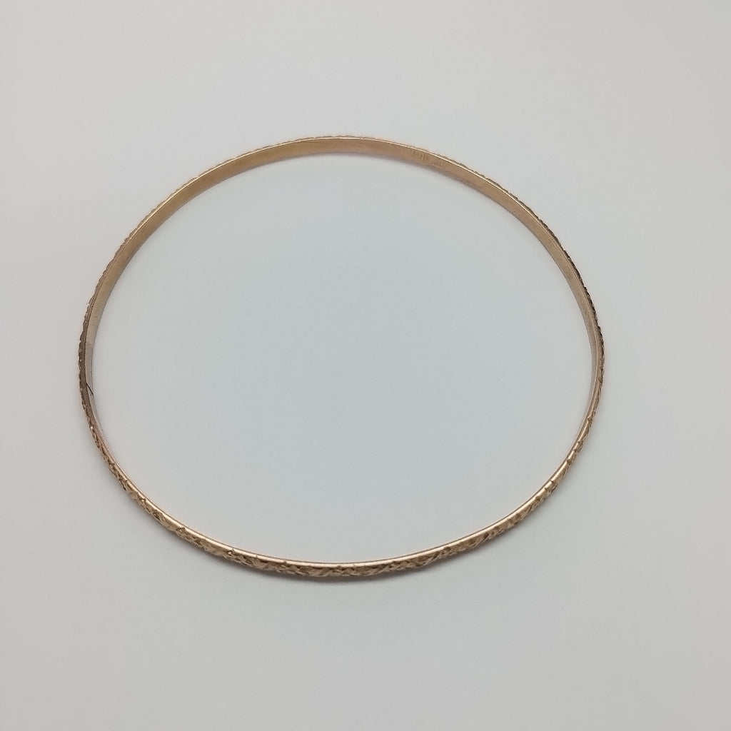 PULSERA RIGIDA ORO 10 K 5.6 GRMS (SEMINUEVO)