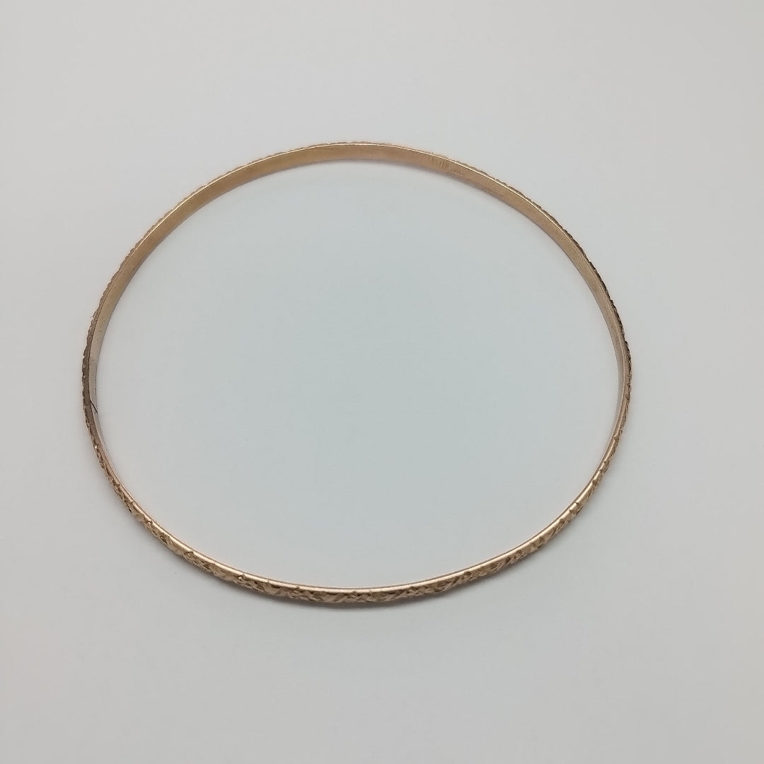 PULSERA RIGIDA ORO 10 K 5.6 GRMS (SEMINUEVO)