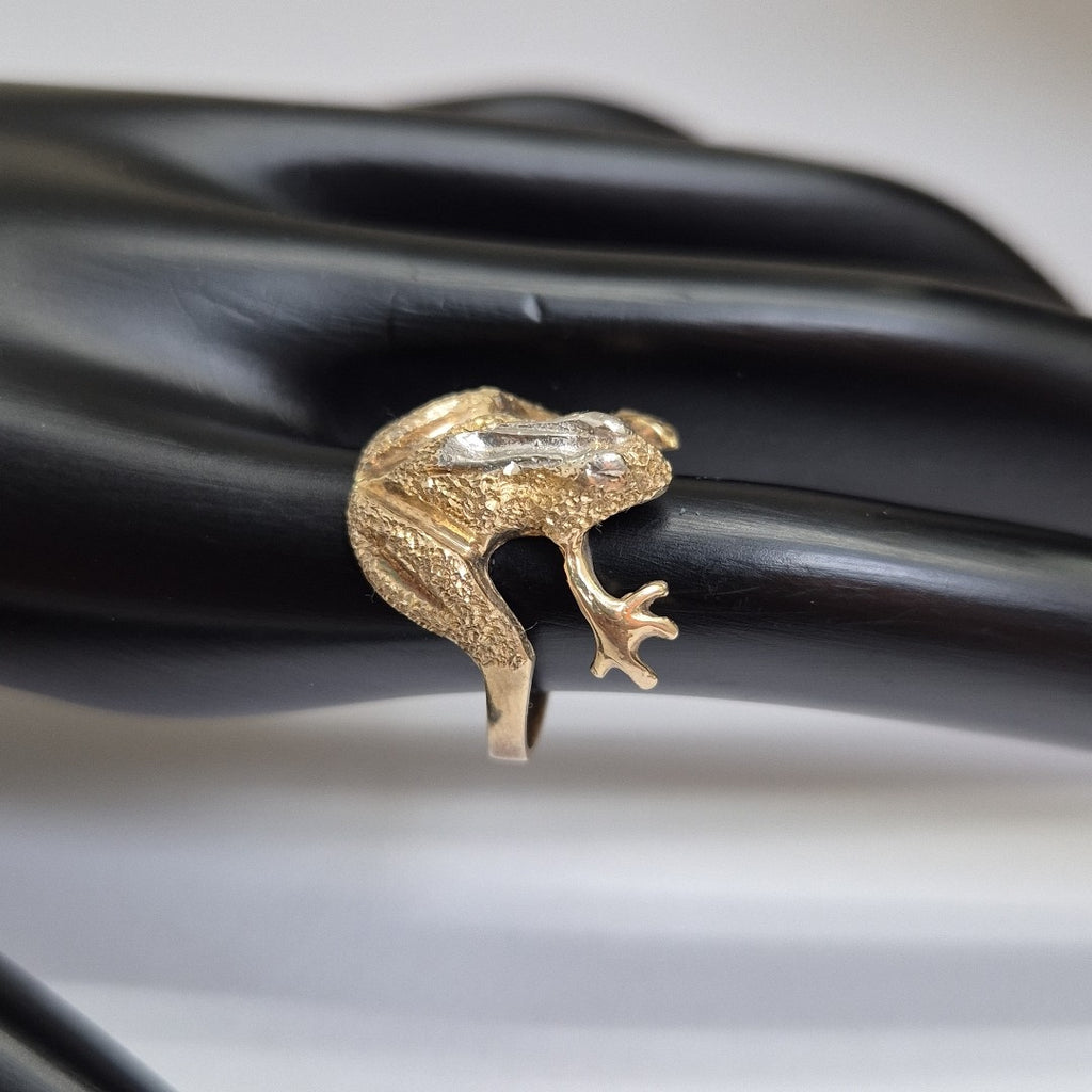 ANILLITO ORO,ORO COMBINADO 8 K 4,40 GRMS (SEMINUEVO)