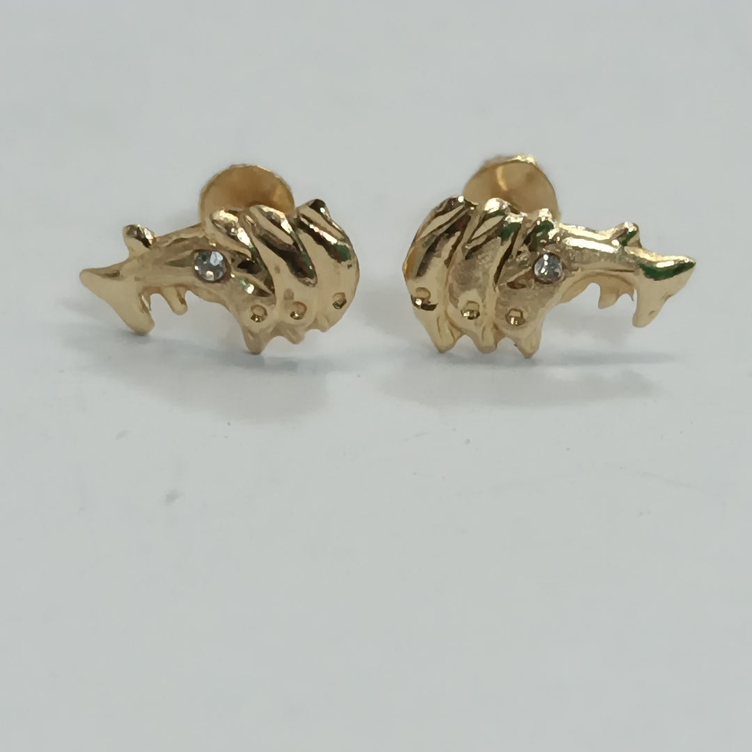 ARETES PAR ORO 14 K 0.3 GRMS (SEMINUEVO)