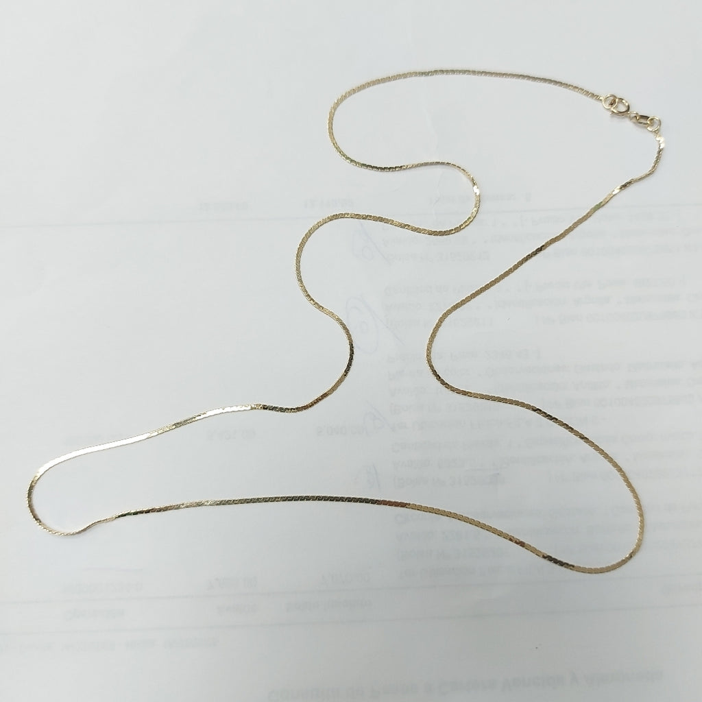 CADENA ORO 14 K 2.1 GRMS (SEMINUEVO)