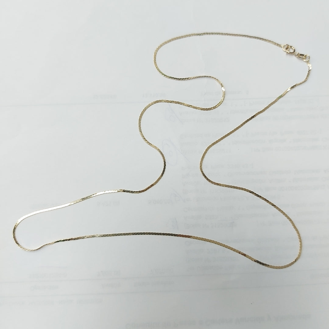 CADENA ORO 14 K 2.1 GRMS (SEMINUEVO)