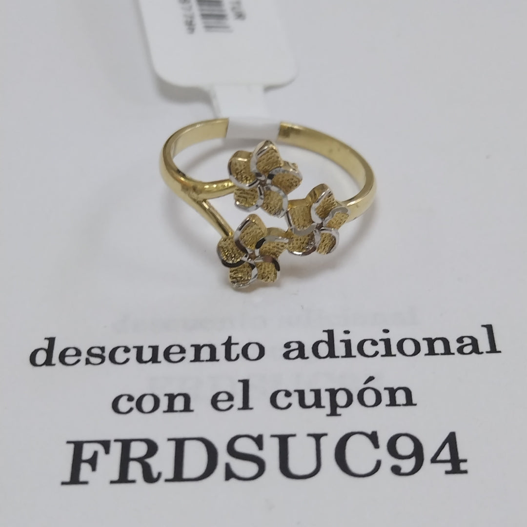 ANILLOS DAMA ORO 14K 2 (NUEVO)