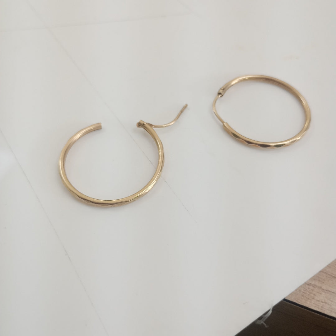 ARRACADAS PAR ORO 10 K 2 GRMS (SEMINUEVO)