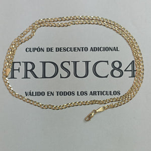 CADENA BARBADA 8.21G 60 CM (NUEVO)