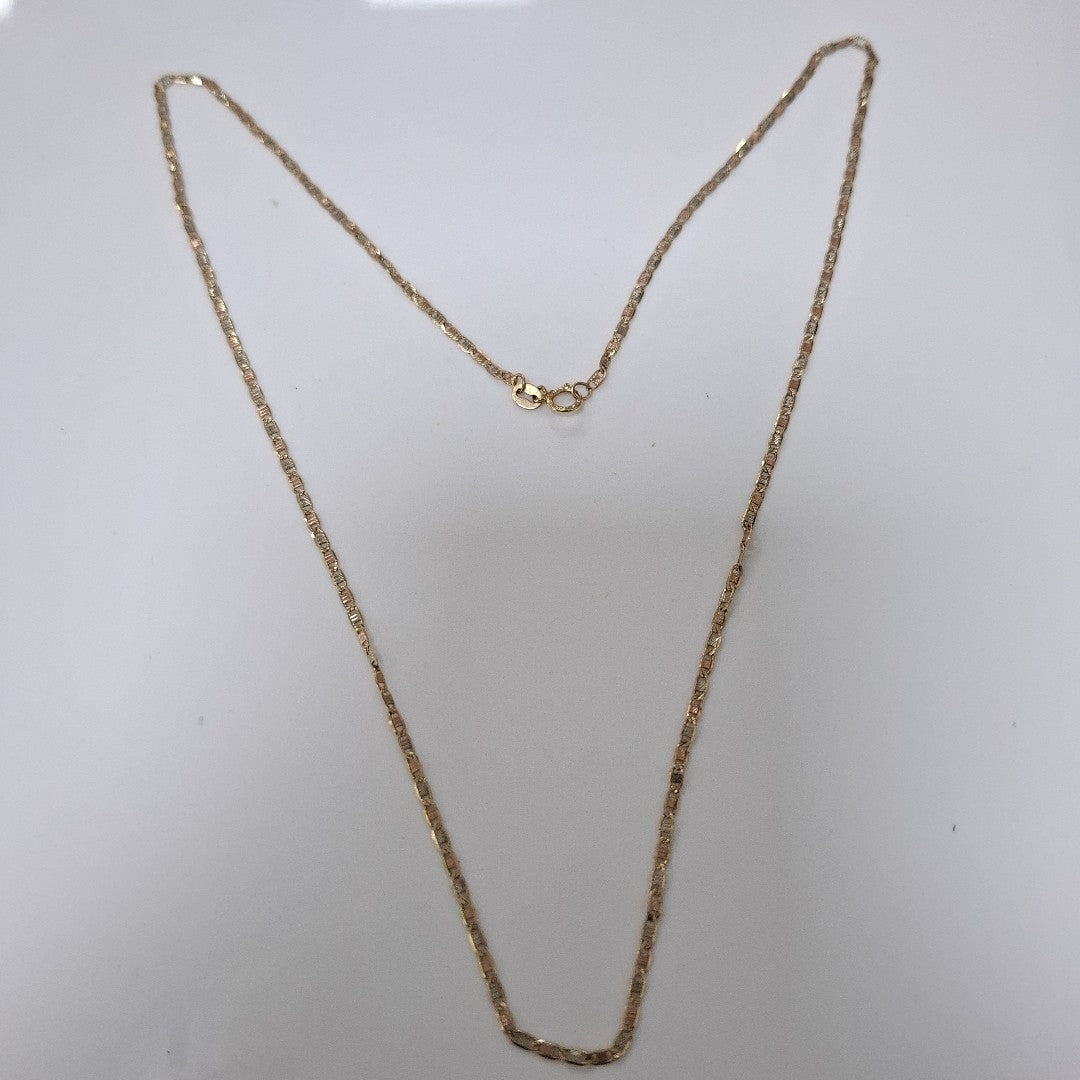 CADENA ORO 14 K 2,20 GRMS (SEMINUEVO)