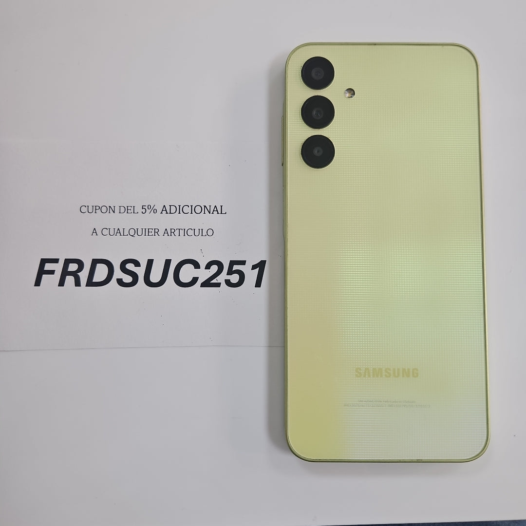 CELULAR SAMSUNG GALAXY A25 5G SM-A256E/DSN (2023) 128 GB 6 GB RAM (SEMINUEVO)