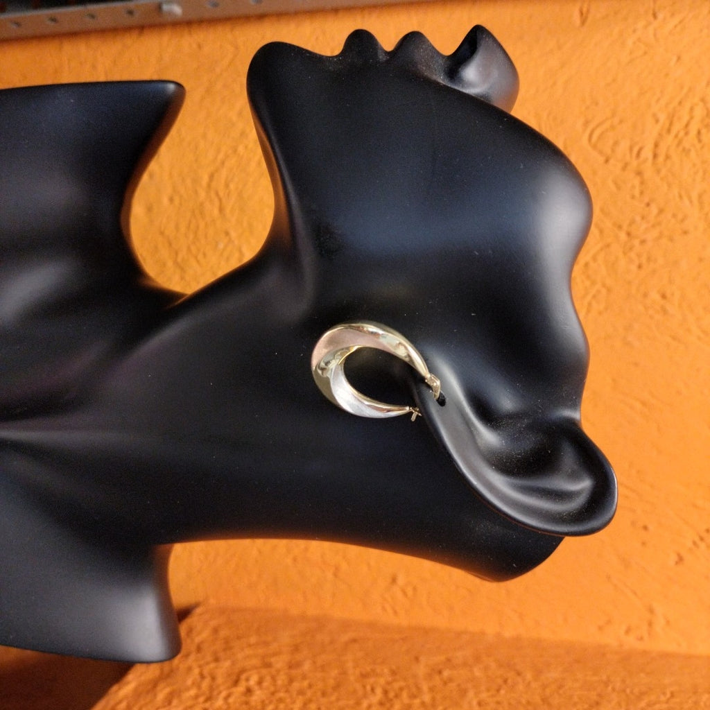 ARRACADAS PAR ORO 14 K 2.9 GRMS (SEMINUEVO)