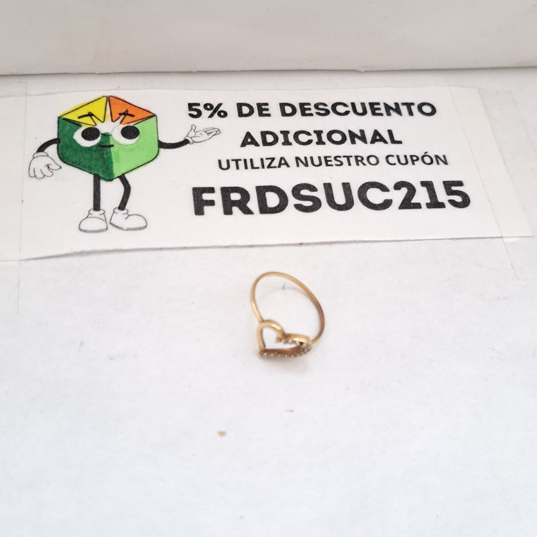 ANILLITO ORO 10 K 0.9 GRMS (SEMINUEVO)