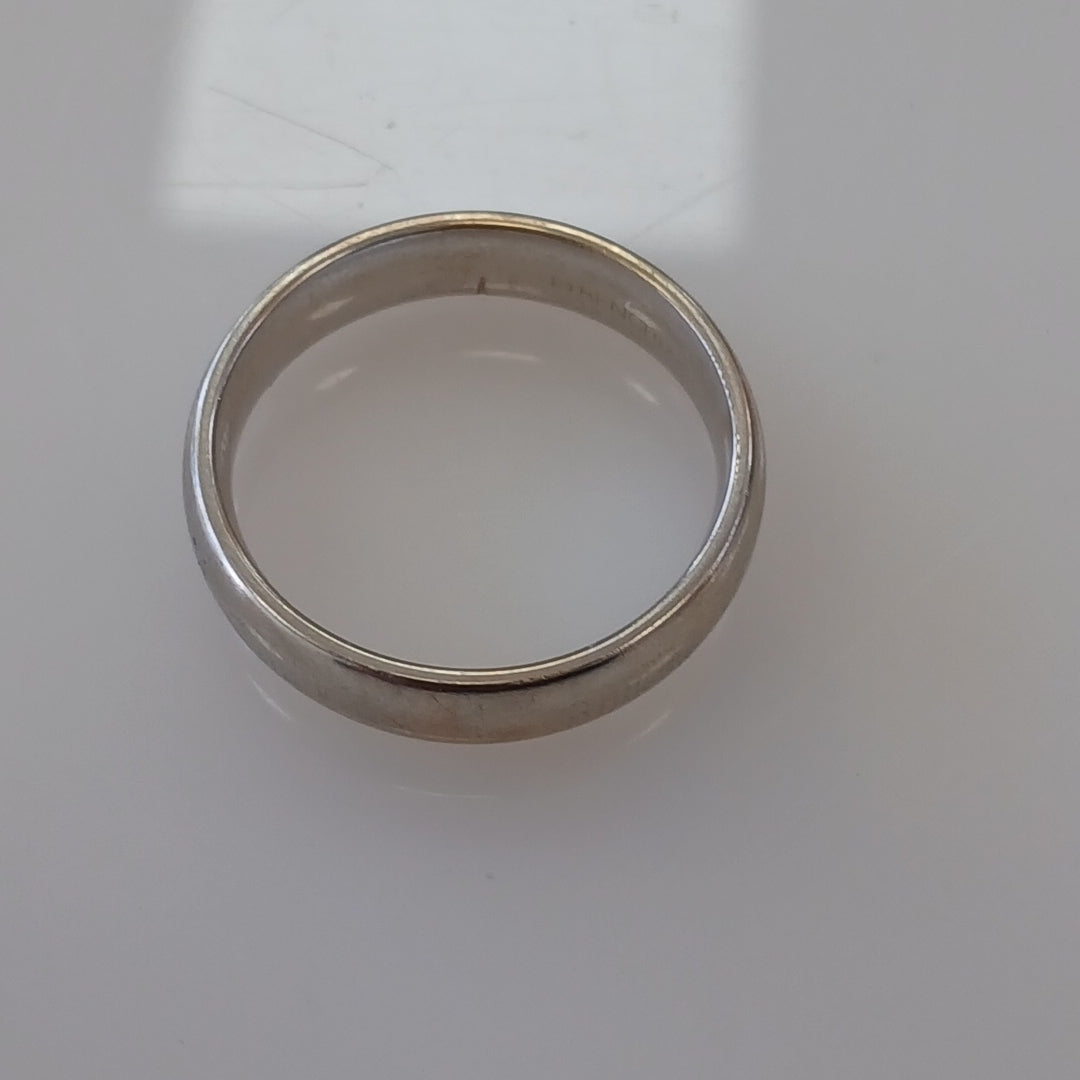 ARGOLLA ORO BLANCO 10 K 6,30 GRMS (SEMINUEVO)