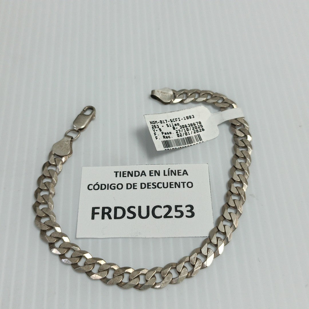 PULSERA PLATA 14.3 GRMS (SEMINUEVO)
