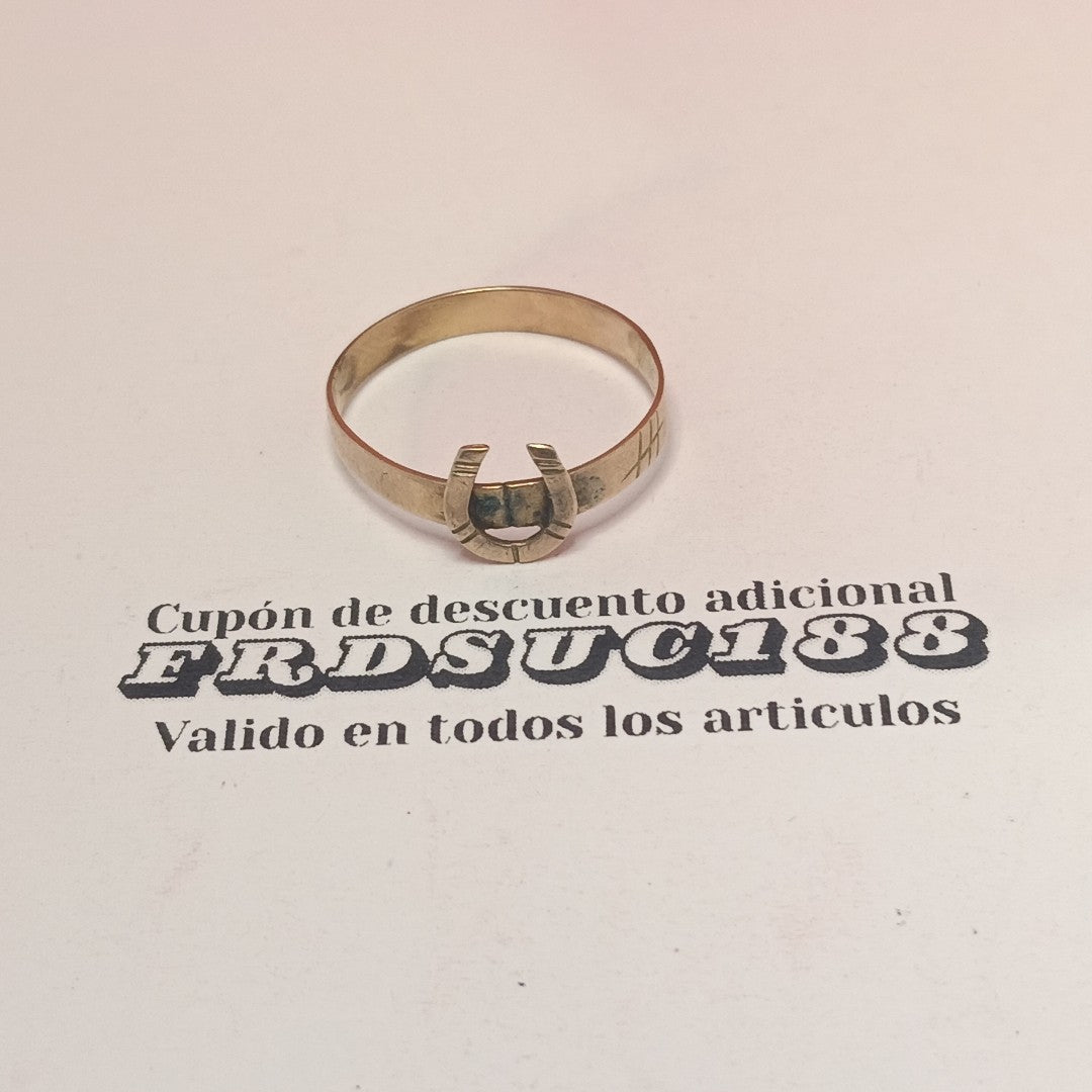 ANILLO ORO 8 K 1,20 GRMS (SEMINUEVO)