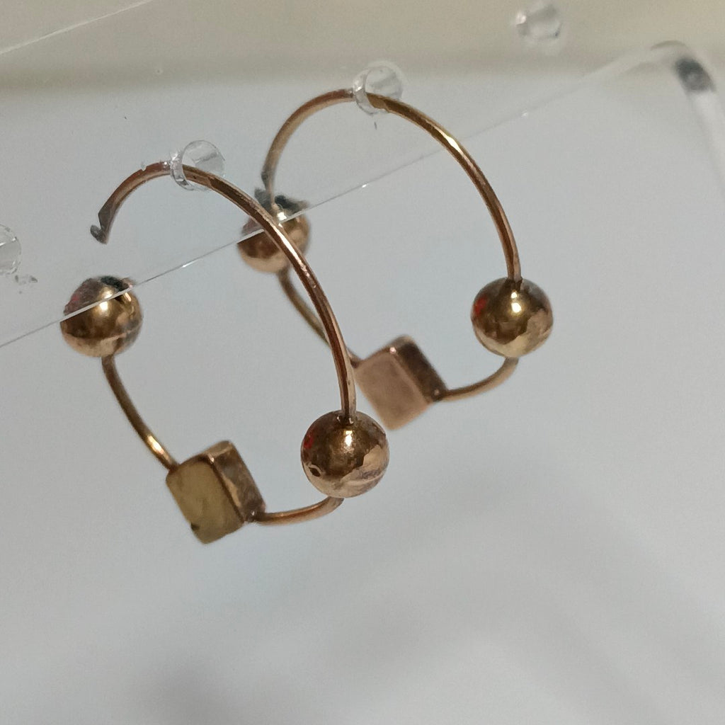 ARRACADAS PAR ORO 8 K 1,80 GRMS (SEMINUEVO)