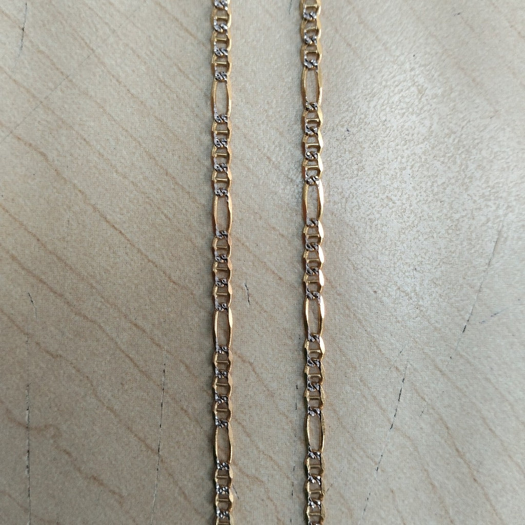 CADENA ORO, RODIADO 14 K 4.9 GRMS (SEMINUEVO)