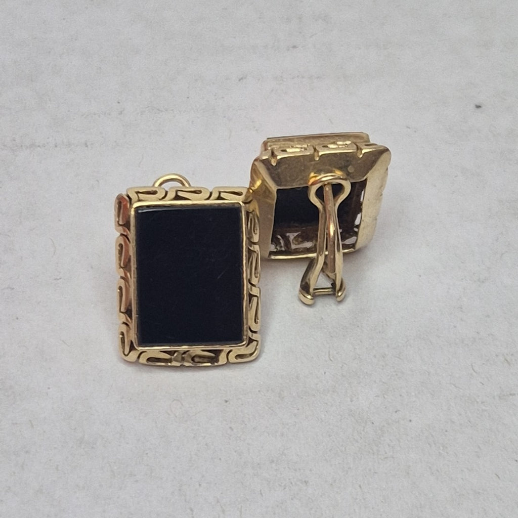 ARETES PAR ORO 14 K 8,50 GRMS (SEMINUEVO)