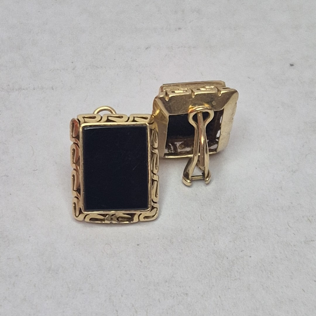 ARETES PAR ORO 14 K 8,50 GRMS (SEMINUEVO)